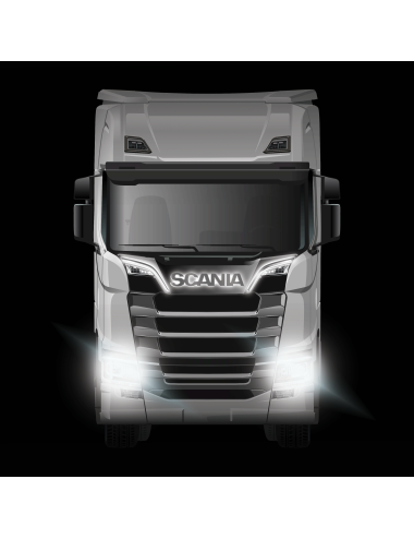 Ciglia dinamiche Scania S/R/G New Generation - acciaio retroilluminato per camion