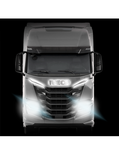 Ciglia luminose Iveco s-way/ t-way / x-way - acciaio retroilluminato per camion