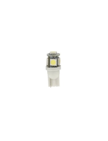 24/28V Hyper-Led 15 - 5 SMD x 3 chips - (T10) - W2,1x9,5d - 2 pz - D/Blister - Bianco/Arancio - Doppia polarità