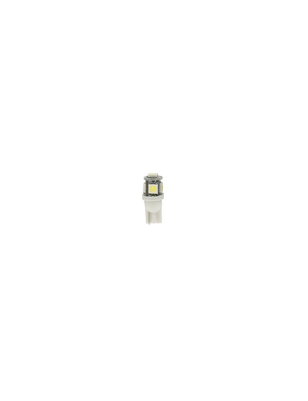 24/28V Hyper-Led 15 - 5 SMD x 3 chips - (T10) - W2,1x9,5d - 2 pz - D/Blister - Bianco/Arancio - Doppia polarità