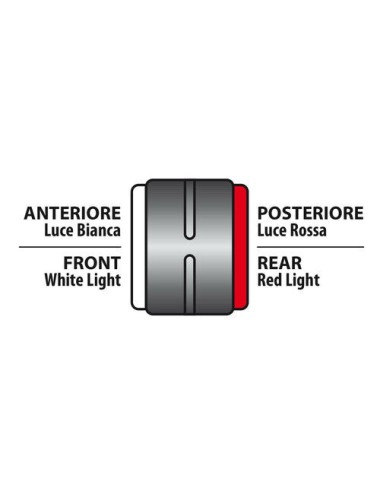 Ilumia, luce perimetrale a 2 Led, 24V - Diritta corta - Universale