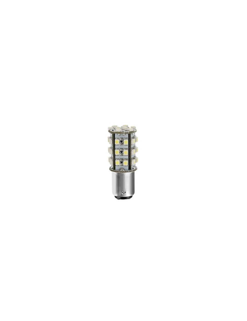 24/28V Hyper-Led 39 - 39 SMD x 1 chips - (P21/5W) - BAY15d - 1 pz - D/Blister - Bianco - Doppia polarità