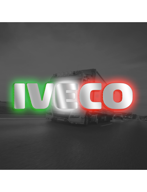 Iveco tricolore mini - Scritta iveco retroilluminato