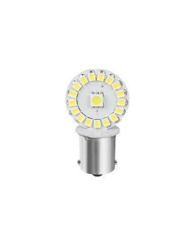 24/28V Led Series - 34 SMD x 3 chips - (P21W) - BA15s - 2 pz - D/Blister - Bianco