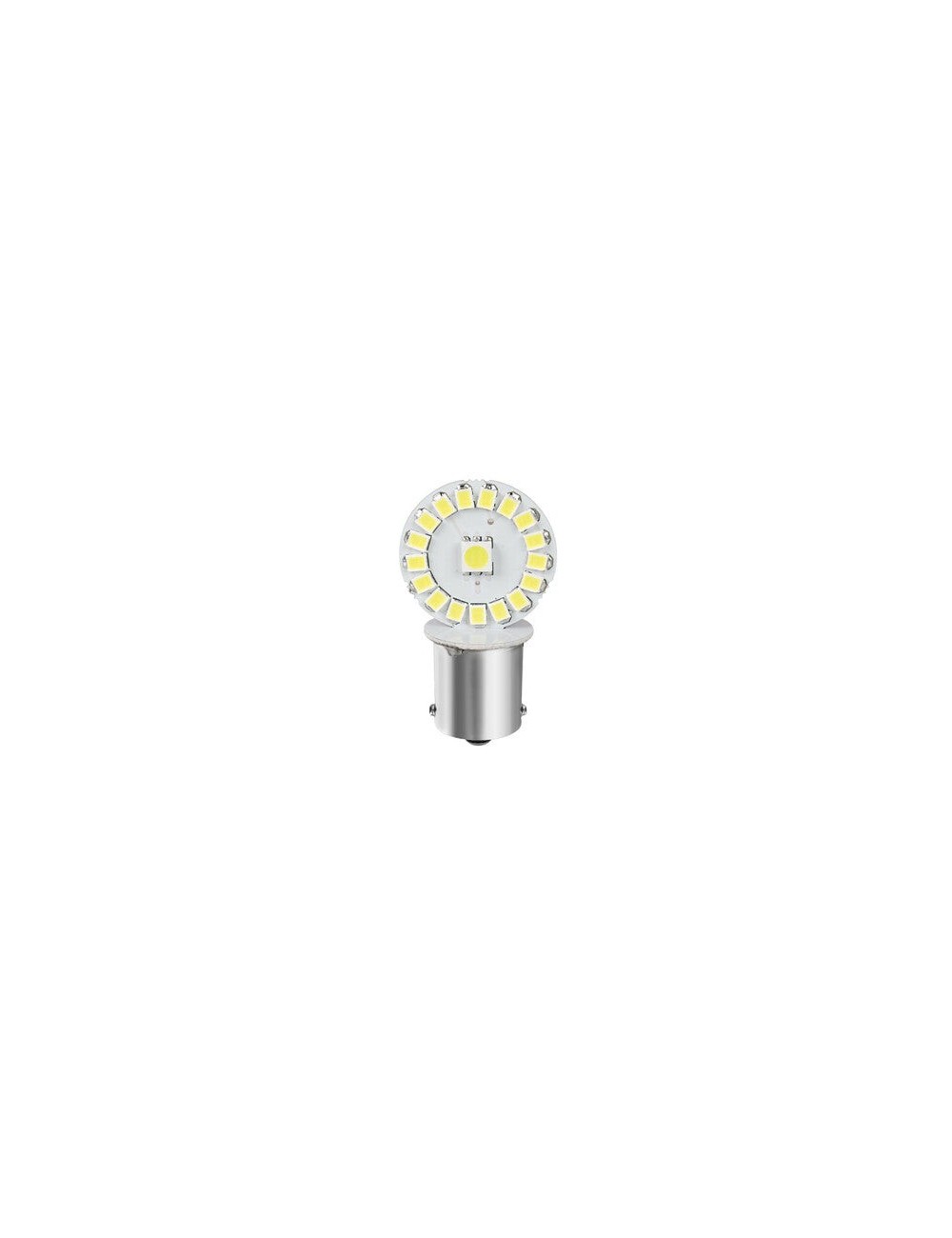 24/28V Led Series - 34 SMD x 3 chips - (P21W) - BA15s - 2 pz - D/Blister - Bianco