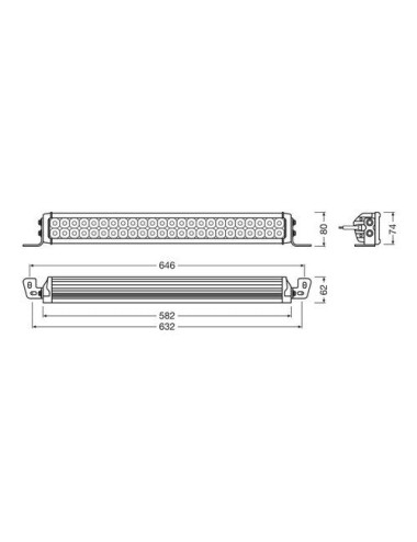 LEDriving Lightbar VX500-CB - 12/24V