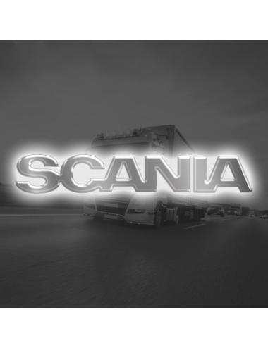 Logo retroilluminato Compatibile con Scania - Scritta bombata