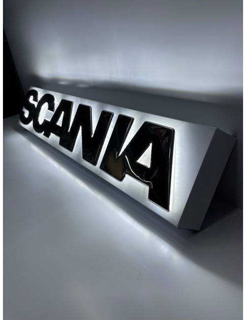 Logo retroilluminato Compatibile con Scania - Scritta bombata