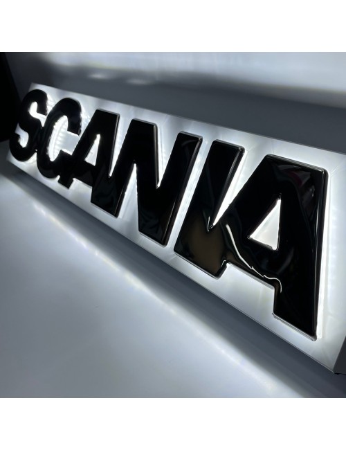 Logo retroilluminato Compatibile con Scania - Scritta Bombata