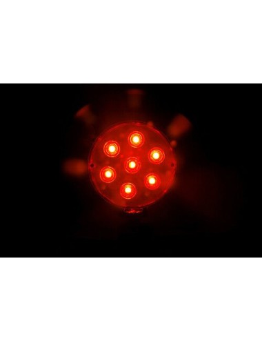 Loki-Led, luce ingombro 14 Led, doppia funzione, 12/24V - Rosso/Arancio