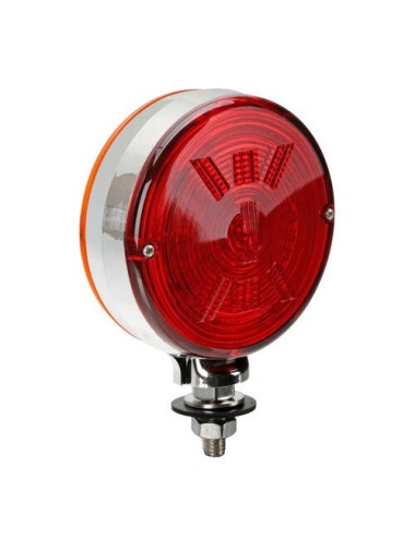 Loki-Star, luce ingombro 54 Led, doppia funzione, 12/24V - Rosso/Arancio