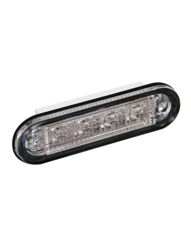 Luce a 4 led, montaggio ad incasso, 12/24V