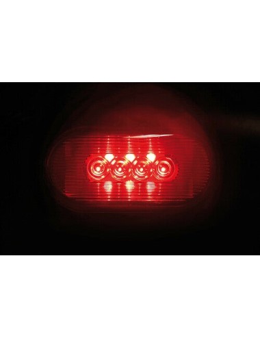 Luce ingombro a 10 Led, 24V - Rosso