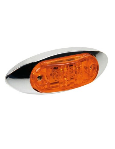 Luce ingombro a 2 Led, 24V - Arancio