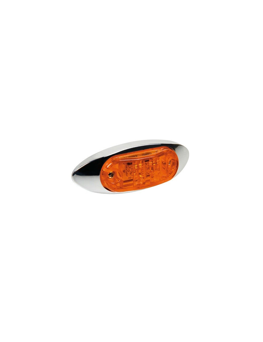 Luce ingombro a 2 Led, 24V - Arancio