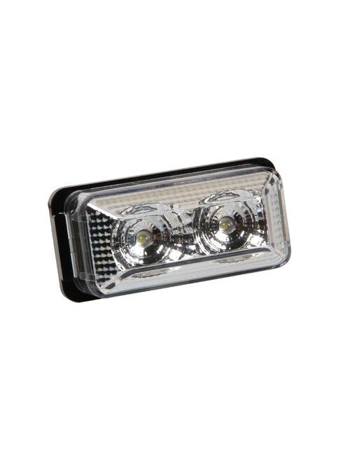 Luce ingombro a 2 Led, 24V - Bianco