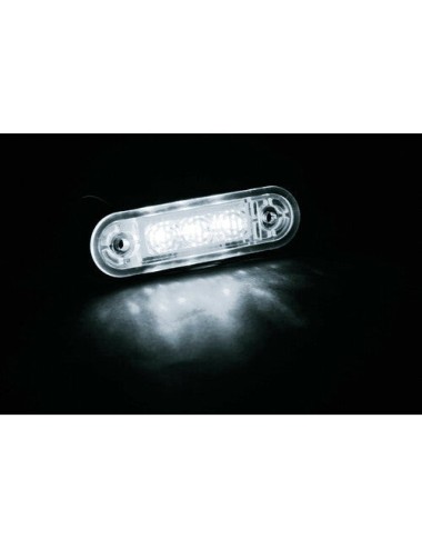 Luce ingombro a 3 Led, montaggio ad incasso, 9/32V