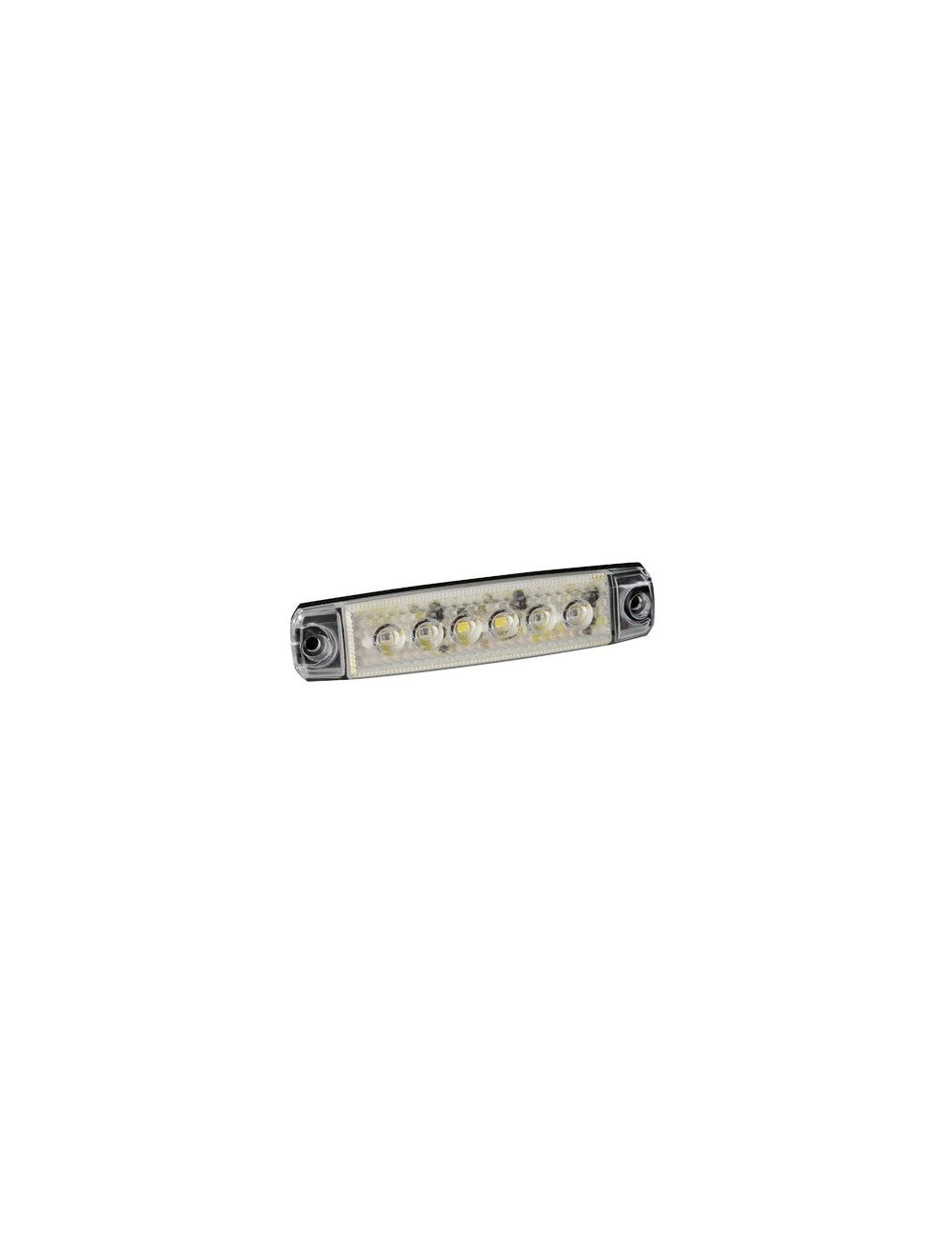 Luce ingombro a 6 Led, montaggio in superficie, 12/24V - Italia