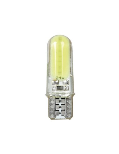 24/30V Mega-Led 24 - 2 SMD x 12 chip - (T10) - W2,1x9,5d - 2/20 pz - D/Blister - Bianco