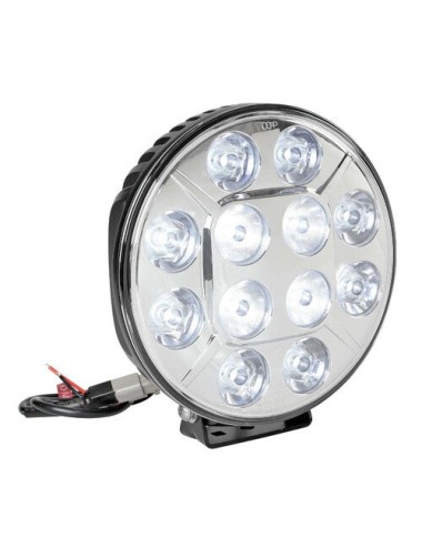 Orion, proiettore supplementare a 12 Led - 9/36V - Ø 215 mm - Cromo