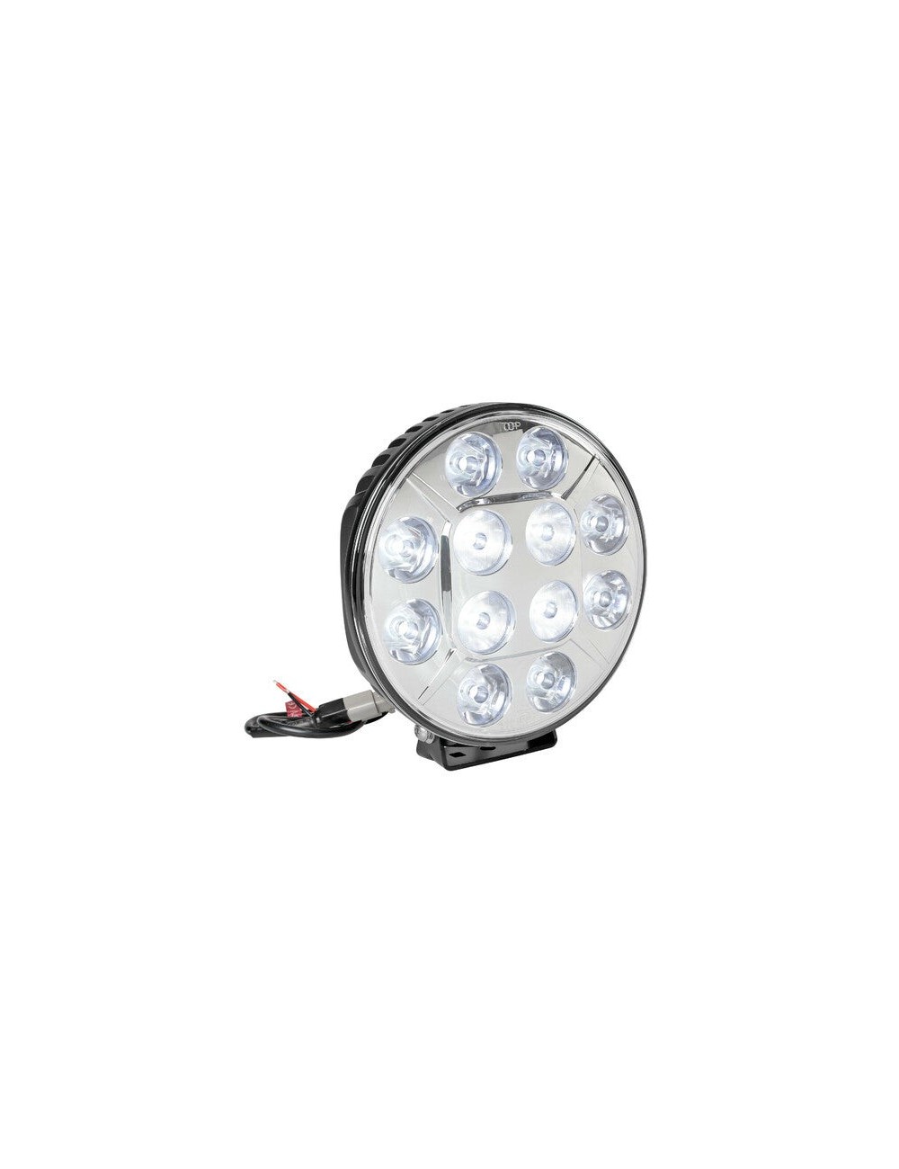 Orion, proiettore supplementare a 12 Led - 9/36V - Ø 215 mm - Cromo