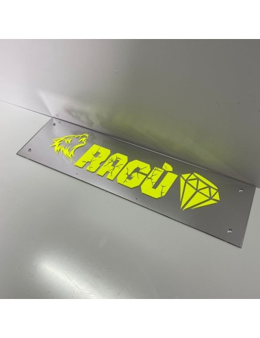 Plexy - fluo - tabella personalizzata per camion