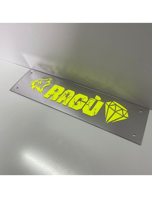 Plexy - fluo - tabella personalizzata per camion