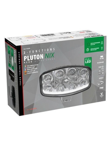 Pluton Nix, faro di profondità LED con luce di posizione - 10/30V - 245x140 mm