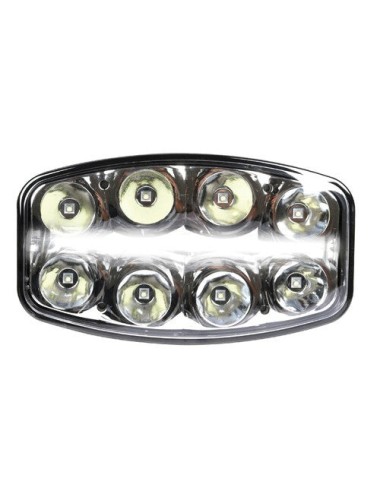 Pluton Nova, faro di profondità LED con luce di posizione - 10/30V - 245x140 mm