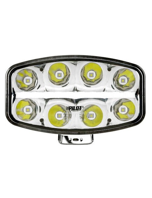 Pluton Nova, faro di profondità LED con luce di posizione - 10/30V - 245x140 mm