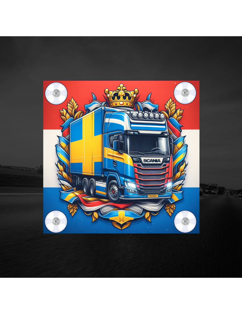 Quadretto luminoso a led - Scania Olanda