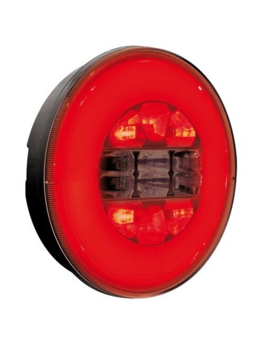 Rear O-LED, fanale posteriore 3 funzioni a led 12/24V