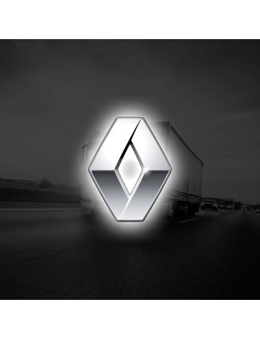 Renault T dal 2022 - Logo renault acciaio retroilluminato