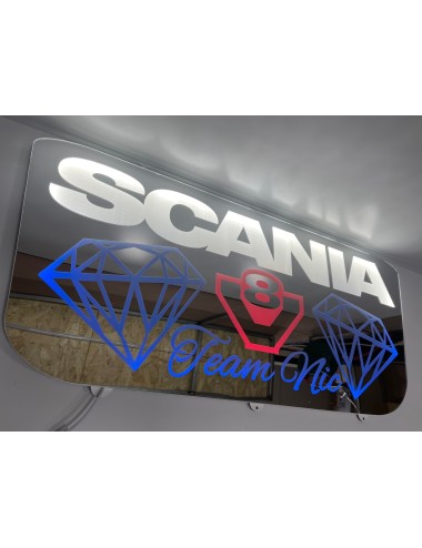 Retrobranda specchio mod. scania s-r new generation personalizzato