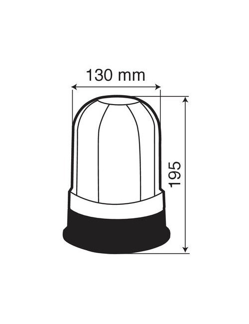 RH-1, luce di segnalazione alogena, 12/24V