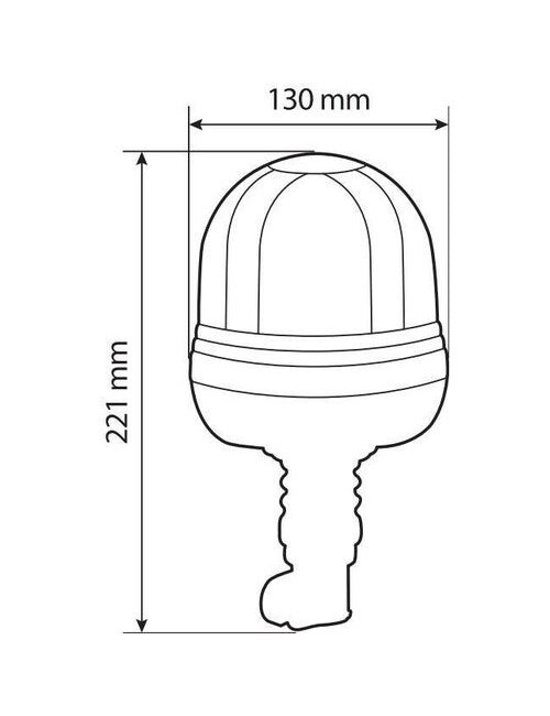 RL-10, luce di segnalazione a Led, 9/32V