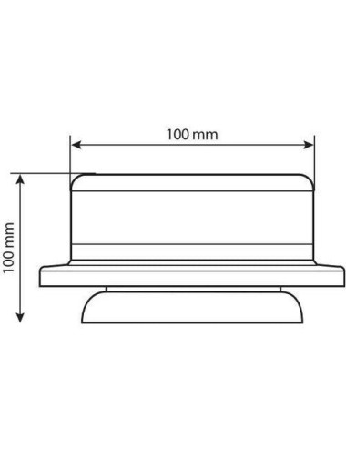 RL-12, luce di segnalazione a Led, 9/32V