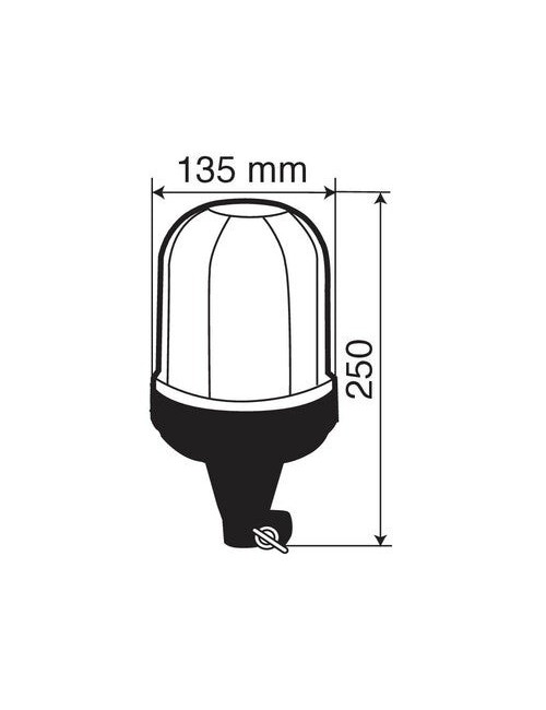 RL-2, luce di segnalazione a Led, 12/24V