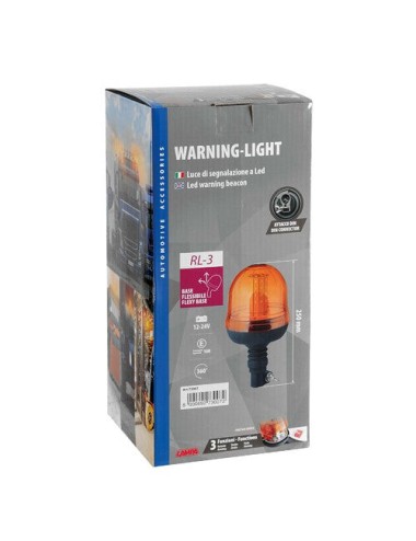 RL-3, luce di segnalazione a Led, 12/24V