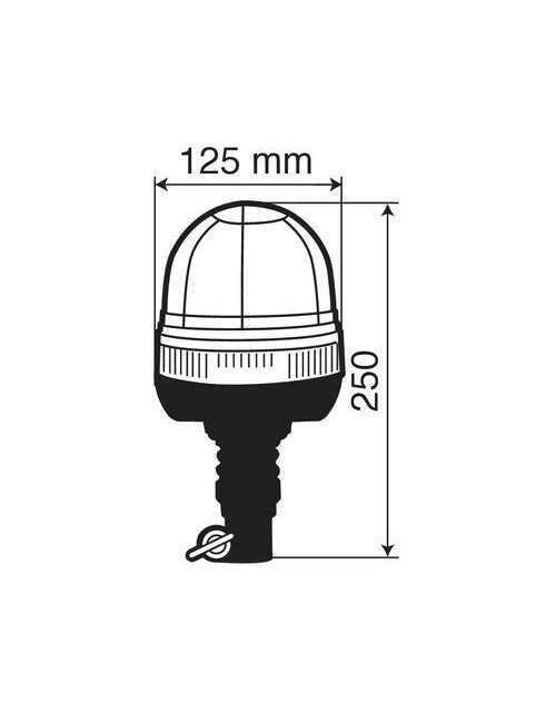 RL-3, luce di segnalazione a Led, 12/24V