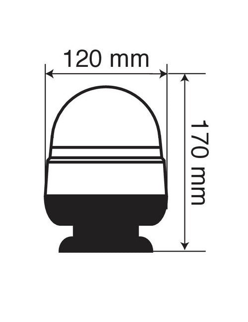 RL-4, luce di segnalazione a Led, 12/24V