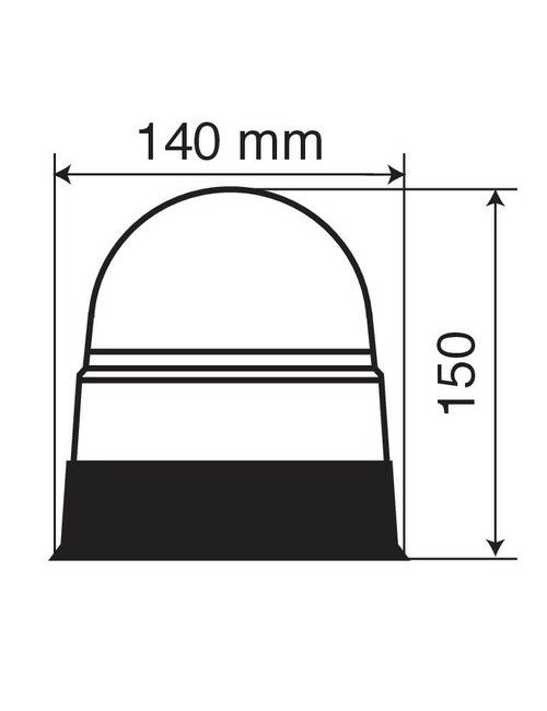 RL-5, luce di segnalazione a Led, 12/24V