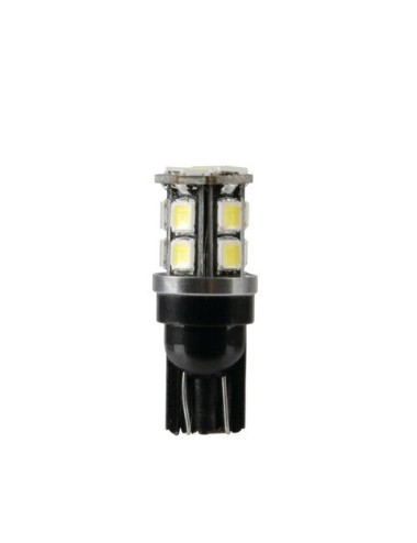 9/30V Led series - 15 Led SMD - (T10) - W2,1x9,5d - 2 pz - Scatola - Bianco - Doppia polarità