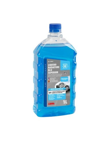 Superior-Blu G11, liquido antigelo concentrato (-36°C) - 1 L/5 L