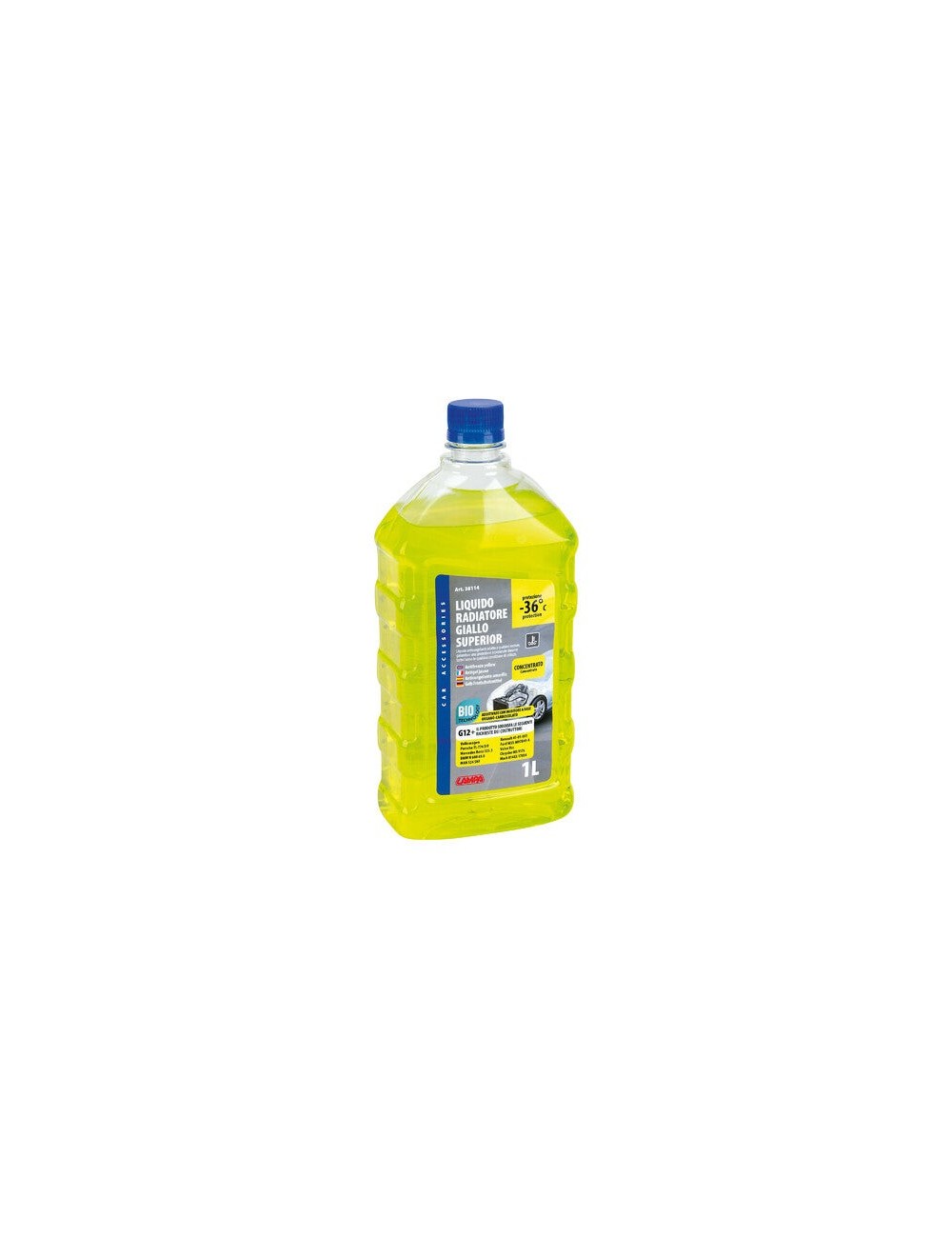 Superior-Giallo G12+, liquido antigelo radiatore concentrato (-36°C) - 1 L/5 L