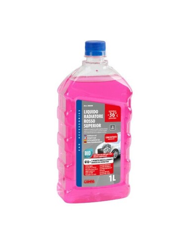 Superior-Rosso G12+, liquido antigelo concentrato (-36°C) - 1 L/5 L