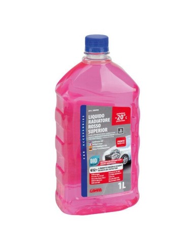 Superior-Rosso G12+, liquido antigelo radiatore (-20°C) - 1 L/5 L/20 L