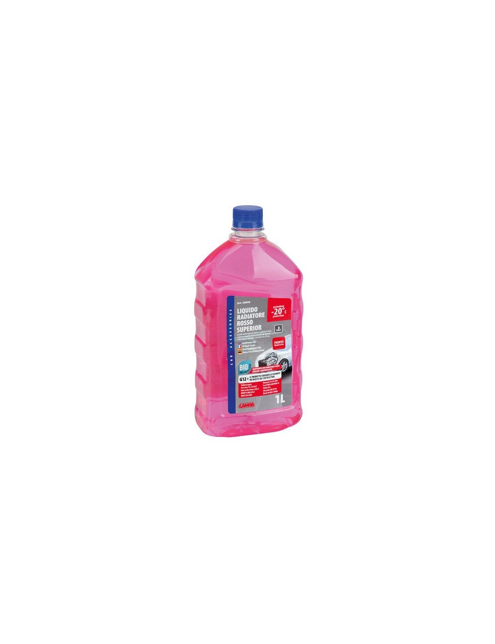 Superior-Rosso G12+, liquido antigelo radiatore (-20°C) - 1 L/5 L/20 L