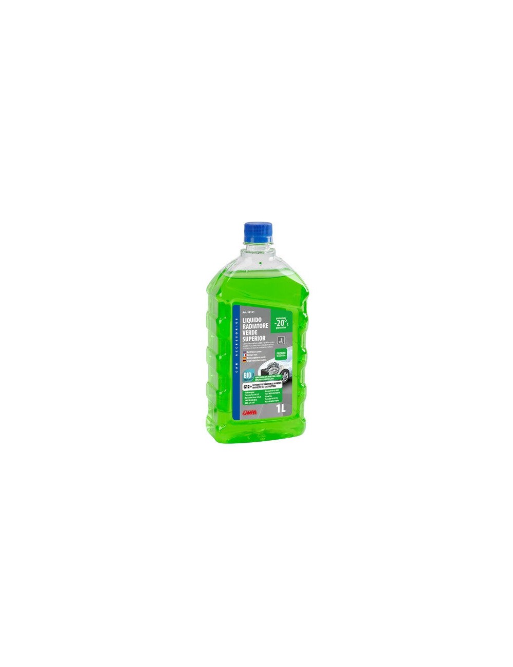 Superior-Verde G12+, liquido antigelo radiatore (-20°C) - 1 L/5 L