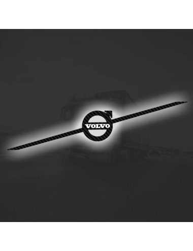 Volvo fh4 carbon look - Logo volvo retroilluminato